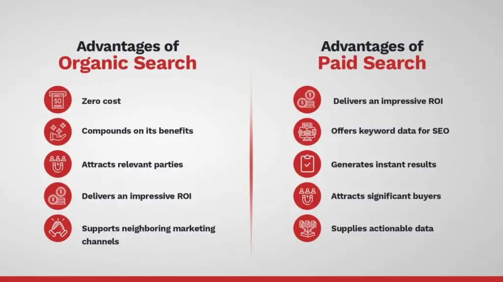 Organic search vs paid search: the power of compound interest ...